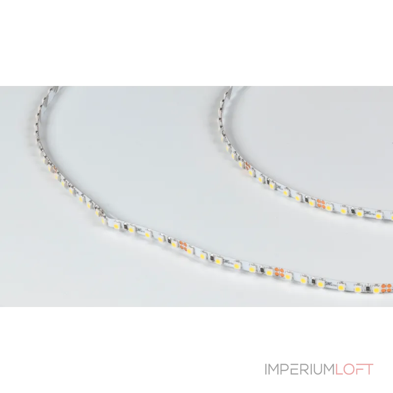 Светодиодная лента SWG PRO 3528, 120 LED/м, 9,6 Вт/м, 24В , IP20, Цвет: Холодный белый, SWG3PT120-24-9.6-W
