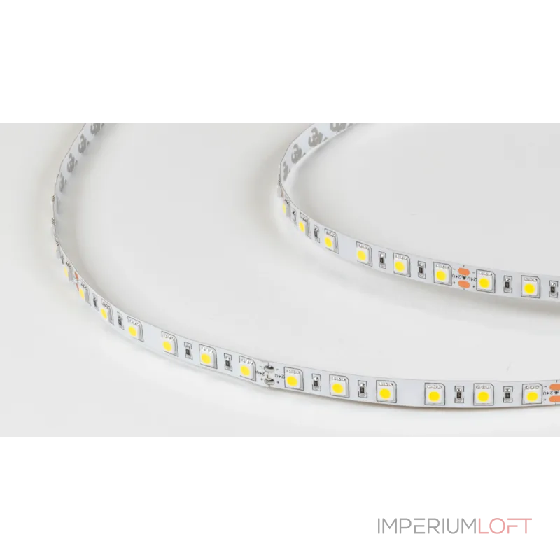 Светодиодная лента 5050, 60 LED/м, 14,4 Вт/м, 24В , IP20, Цвет: Холодный белый, SWG560-24-14.4-W-М