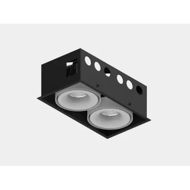 Корпус светильника потолочный встраиваемый поворотный IP20 COMBO-CRD2-WH