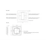 Настенная радио панель EASYBUS, ES-B-W-K4/Z2