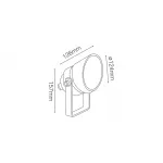 Светильник ландшафтный 13 Вт, PORL-8302013F-DN от ImperiumLoft