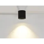 Светильник светодиодный потолочный накладной , серия GW, Черный, 11Вт, IP20, Тёплый белый (3000К), GW-8701-11-BL-WW от NovaLamp