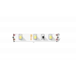 Светодиодная лента 2835, 60 LED/м, 6,3 Вт/м, 12В , IP20, 3M, Цвет: Тёплый белый, SWG260-12-6.3-WW-M