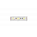 Светодиодная лента 5050, 60 LED/м, 14,4 Вт/м, 12В , IP68, Цвет: Холодный белый, SWG560-12-14.4-W-68-М