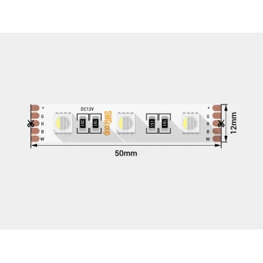 Светодиодная лента SWG 5050-60 19.2Вт 12В IP20 RGB 4000K SWG560-12-19.2-RGB+NW-M Светодиодная лента SWG 5050-60 19.2Вт 12В IP20 RGB 4000K SWG560-12-19.2-RGB+NW-M