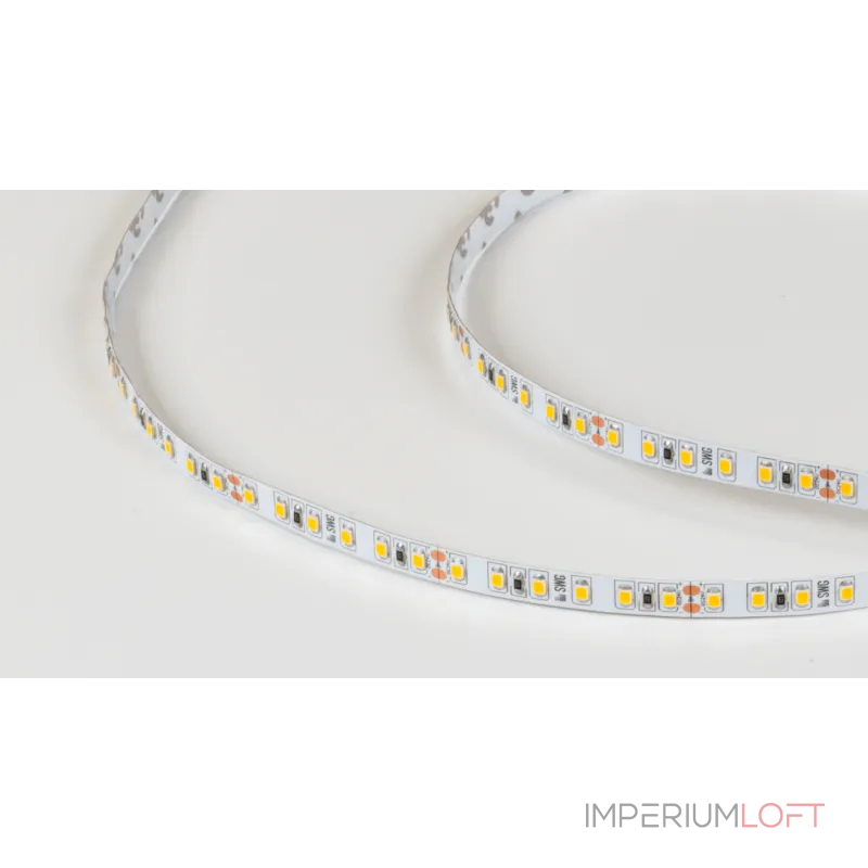 Светодиодная лента 2835, 120 LED/м, 9,6 Вт/м, 24В , IP20, 3M, Цвет: Тёплый белый, SWG2120-24-9.6-WW-M