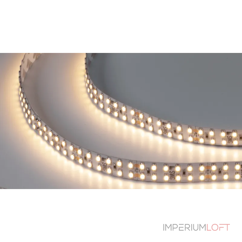 Светодиодная лента 3528, 240 LED/м, 19,2 Вт/м, 24В , IP20, Цвет: Тёплый белый, SWG3240-24-19.2-WW-M Светодиодная лента 3528, 240 LED/м, 19,2 Вт/м, 24В , IP20, Цвет: Тёплый белый, SWG3240-24-19.2-WW-M