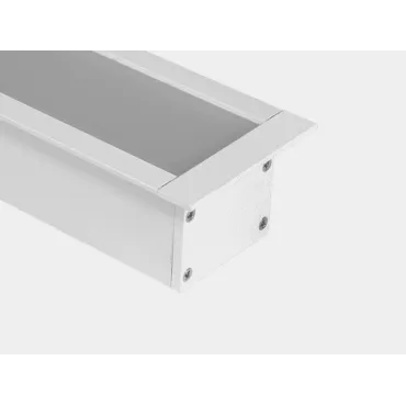 Встраиваемый алюминиевый профиль Design LED LE 4932 2500 мм белый LE.4932-W-R