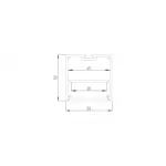 Подвесной/накладной алюминиевый профиль Design LED LS 5050, 2500 мм, анодированный, LS.5050-R от NovaLamp Подвесной/накладной алюминиевый профиль Design LED LS 5050, 2500 мм, анодированный, LS.5050-R от NovaLamp