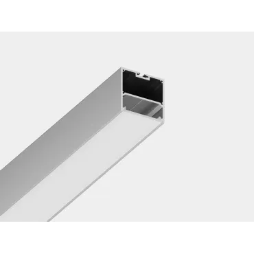 Накладной алюминиевый профиль Design LED LS 5050 2500 мм анодированный LS.5050-R