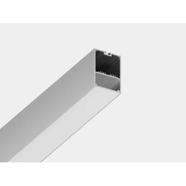 Накладной алюминиевый профиль Design LED LS 4970 2500 мм анодированный LS.4970-R
