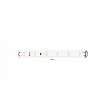 Светодиодная лента LUX 3528 60 LED/м 48 Вт/м 24В IP33 2700K DSG360-24-WW-33