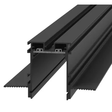 Трек SY низковольтный встраиваемый Чёрный 2м SY-С-SL-601201-RC-2-BL