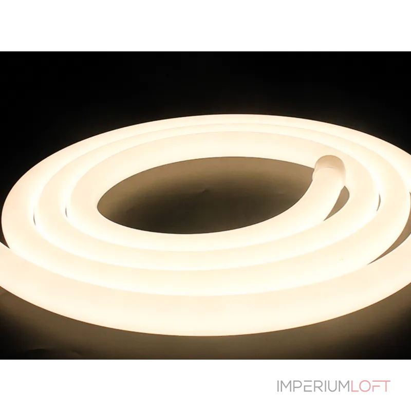 Лента 360 ° светодиодная неоновая 2835, 360 LED/м, 16 Вт/м, 24В , IP66, Цвет: Тёплый белый, SWG-2360-24-WW-66