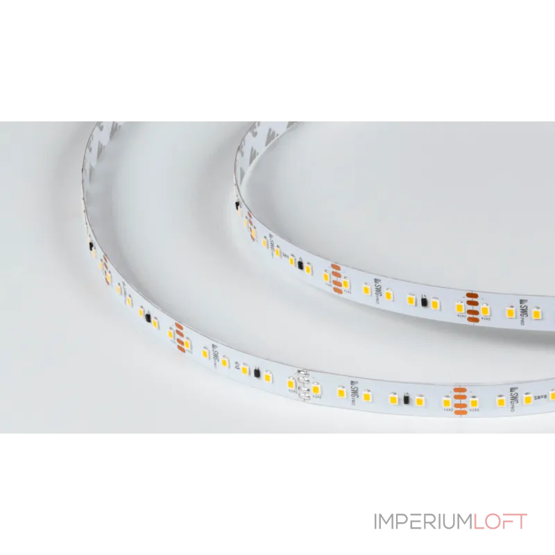 Светодиодная лента PRO 2835, Тёплый белый, SWG2P120-CC-24-9.6-WW
