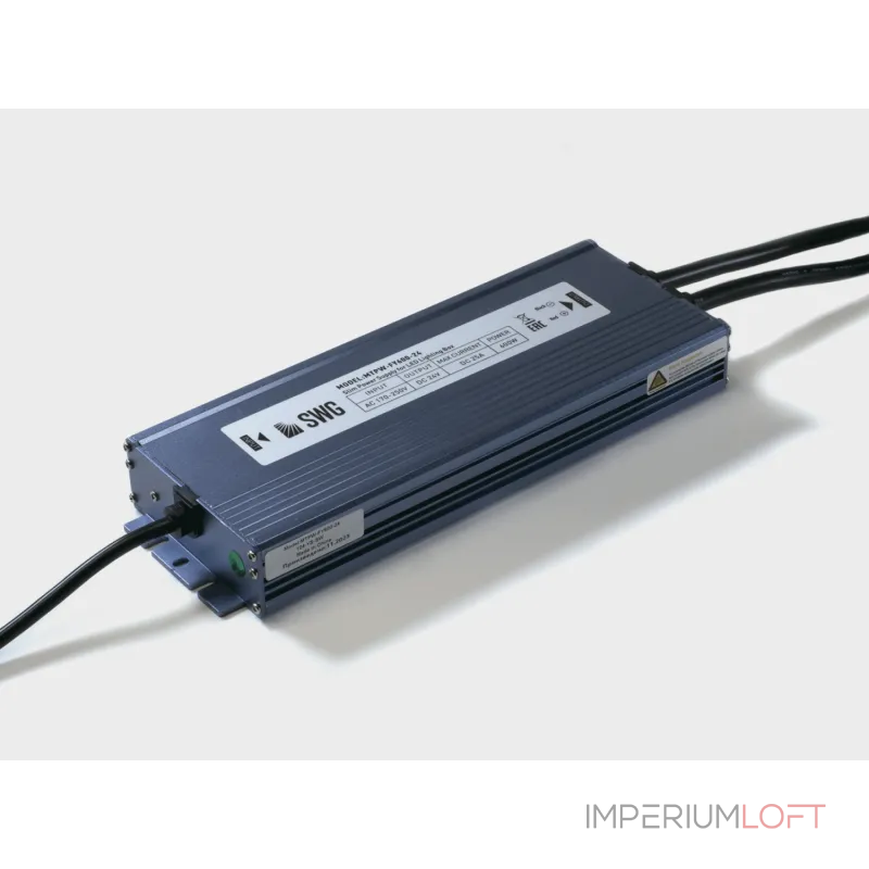 Блок питания для светодиодных лент TPW, 600 W Влагозащитный, 24 V, MTPW-FY600-24 Блок питания для светодиодных лент TPW, 600 W Влагозащитный, 24 V, MTPW-FY600-24