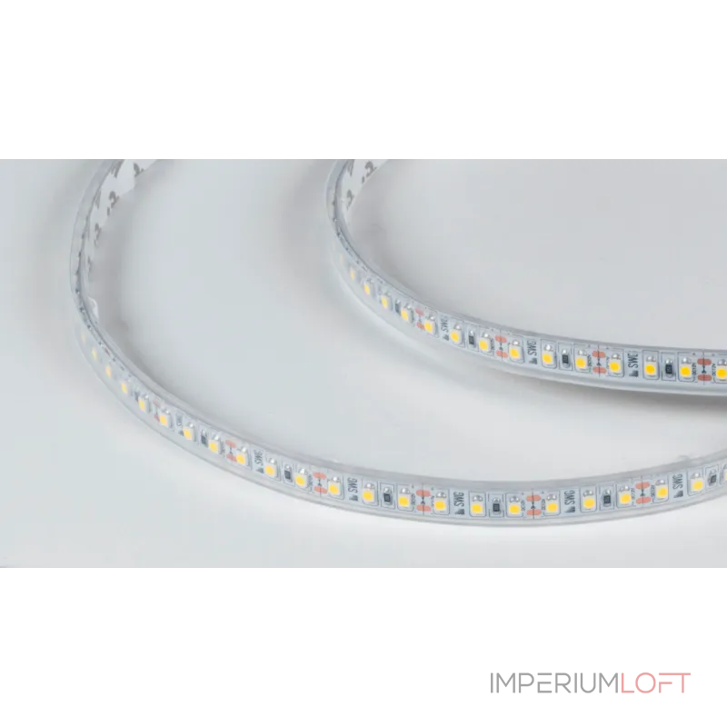 Светодиодная лента 3528, 120 LED/м, 9,6 Вт/м, 12В , IP66, Цвет: Нейтральный белый, SWG3120-12-9.6-NW-66-M