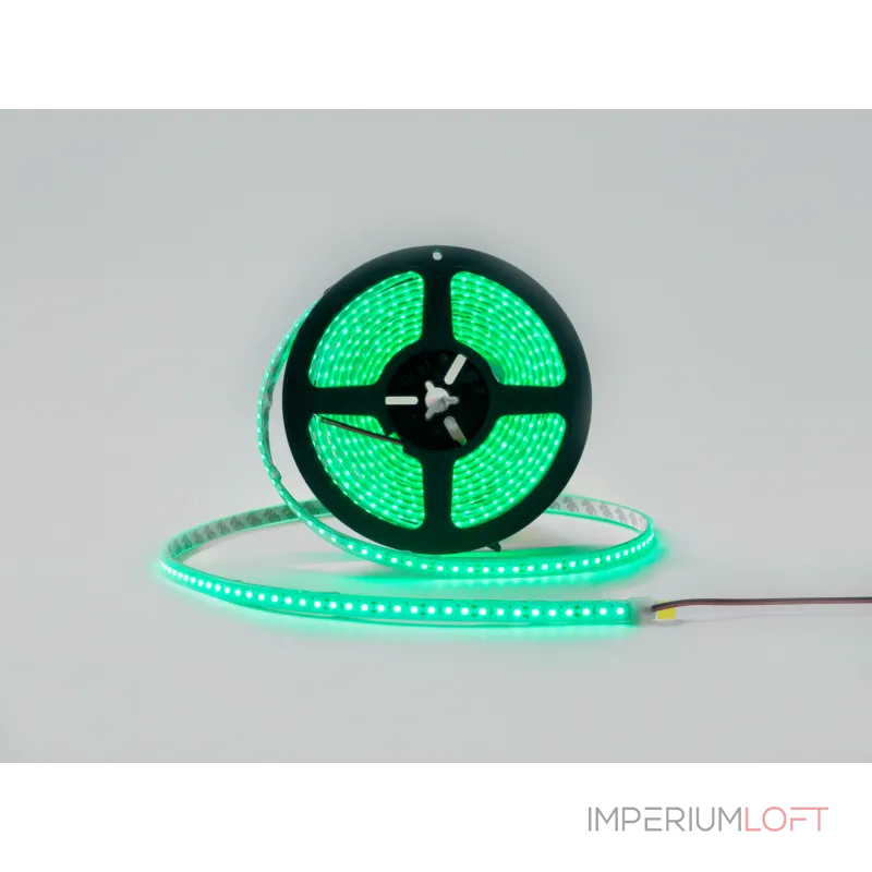 Светодиодная лента 3528, 120 LED/м, 9,6 Вт/м, 12В , IP66, Цвет: Зелёный, SWG3120-12-9.6-G-66-M Светодиодная лента 3528, 120 LED/м, 9,6 Вт/м, 12В , IP66, Цвет: Зелёный, SWG3120-12-9.6-G-66-M