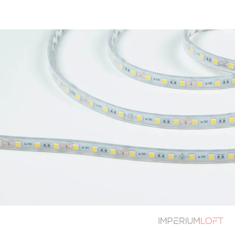 Светодиодная лента 5050, 60 LED/м, 14,4 Вт/м, 12В , IP66, Цвет: Нейтральный белый, SWG560-12-14.4-NW-66-M