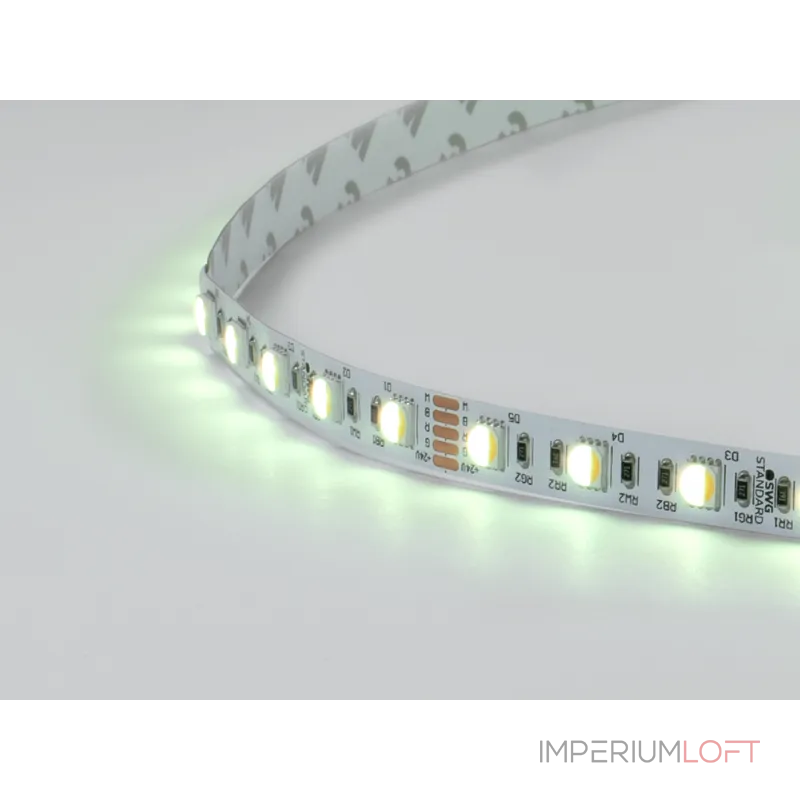 Светодиодная лента 5050, 60 LED/м, 19,2 Вт/м, 24В , IP20, Цвет: RGB, Тёплый белый, SWG560-24-19.2-RGBWW-M Светодиодная лента 5050, 60 LED/м, 19,2 Вт/м, 24В , IP20, Цвет: RGB, Тёплый белый, SWG560-24-19.2-RGBWW-M