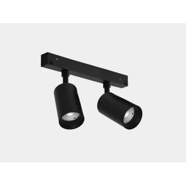 Спот светодиодный Чёрный 2*10Вт IP20 3000K SY-LINK-DBS-BL-2/10-WW