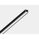Профиль алюминиевый SWG, накладной, черный, SF-1612-BL