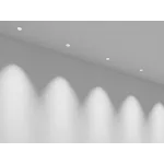 Светильник светодиодный Встраиваемый , серия MICRO, Белый, 1Вт, IP20, Тёплый белый (3000К) , DL-74180WH-1-WW от NovaLamp