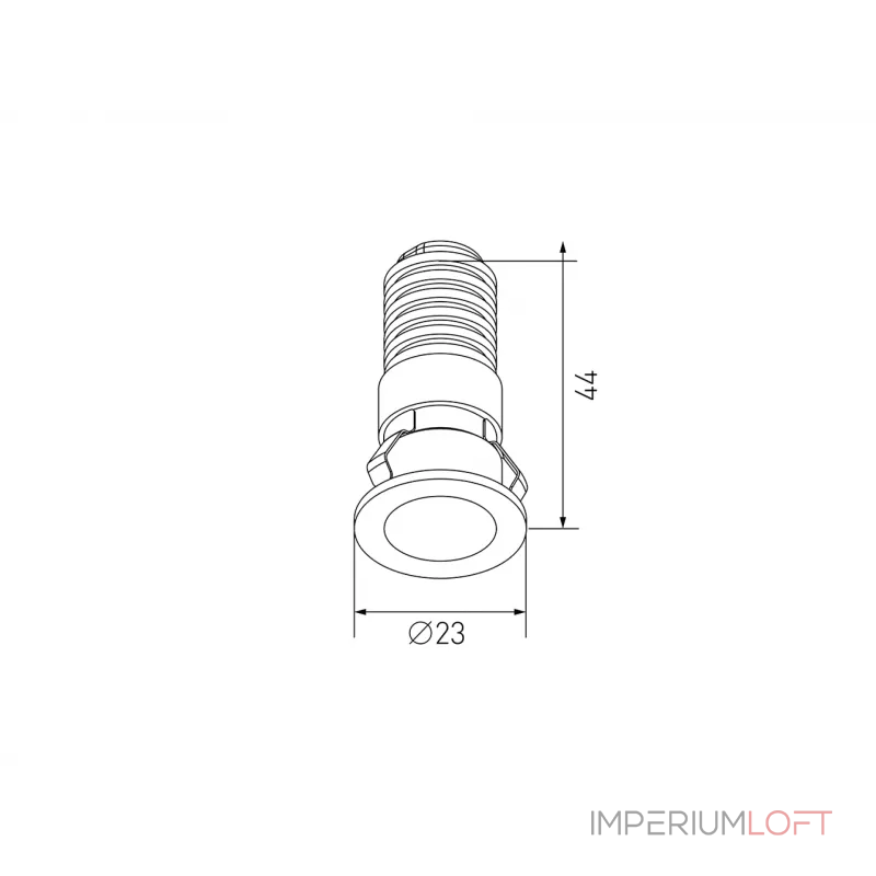 Светильник светодиодный Встраиваемый , серия MICRO, Белый, 1Вт, IP20, Тёплый белый (3000К) , DL-74180WH-1-WW от NovaLamp Светильник светодиодный Встраиваемый , серия MICRO, Белый, 1Вт, IP20, Тёплый белый (3000К) , DL-74180WH-1-WW от NovaLamp