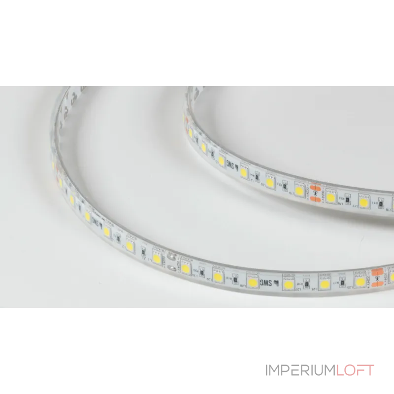 Светодиодная лента 5050, 60 LED/м, 14,4 Вт/м, 24В , IP68, Цвет: Холодный белый, SWG560-24-14.4-W-68-M Светодиодная лента 5050, 60 LED/м, 14,4 Вт/м, 24В , IP68, Цвет: Холодный белый, SWG560-24-14.4-W-68-M