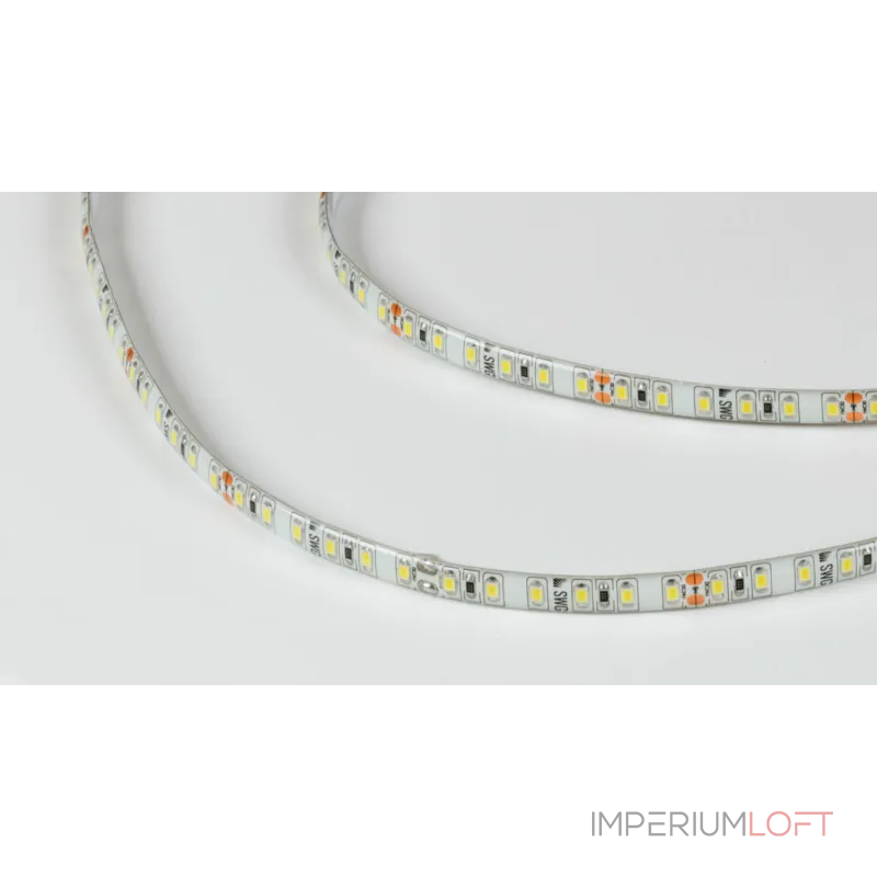 Светодиодная лента 2835, 120 LED/м, 9,6 Вт/м, 24В , IP65, 3M, Цвет: Холодный белый, SWG2120-24-9.6-W-65-M