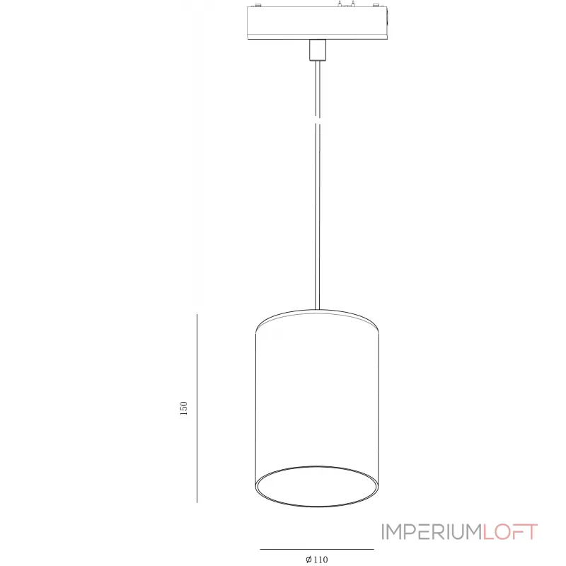 Светильник трековый SLIM, 48В 6W черный 2700-6000К, P-SLIM-150GLBL-6-CCT Светильник трековый SLIM, 48В 6W черный 2700-6000К, P-SLIM-150GLBL-6-CCT