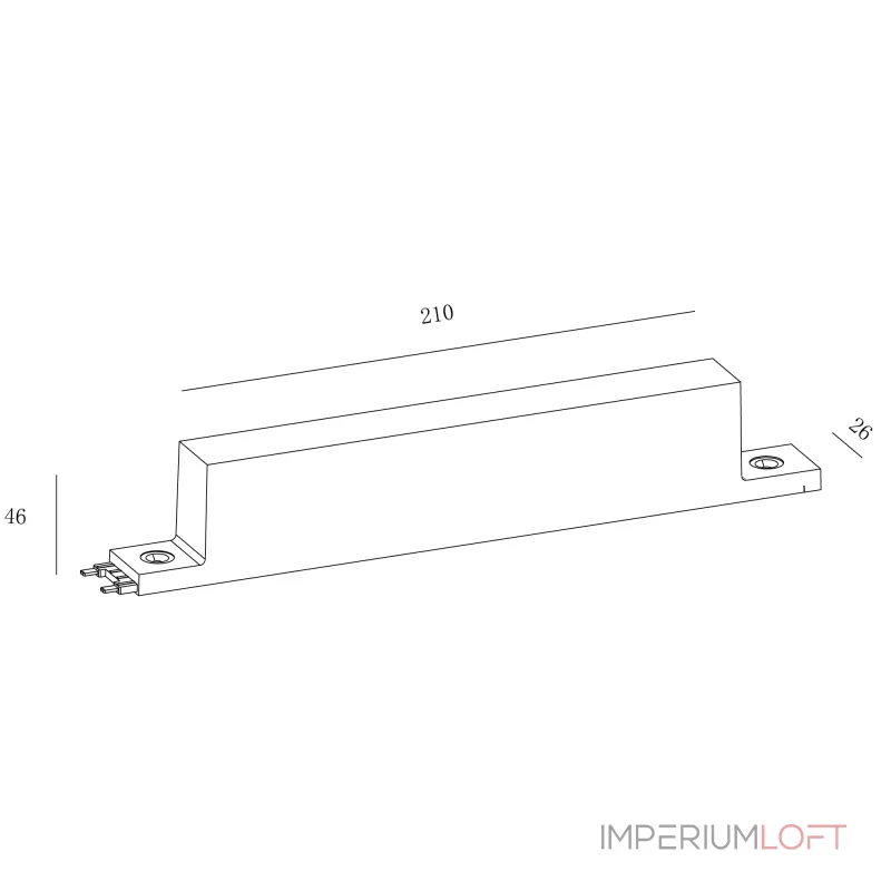 Блок питания накладной на трек, системы SLIM черный DRV-SLIM-150-BL, 48В, 150W, DRV-SLIM-150-BL Блок питания накладной на трек, системы SLIM черный DRV-SLIM-150-BL, 48В, 150W, DRV-SLIM-150-BL