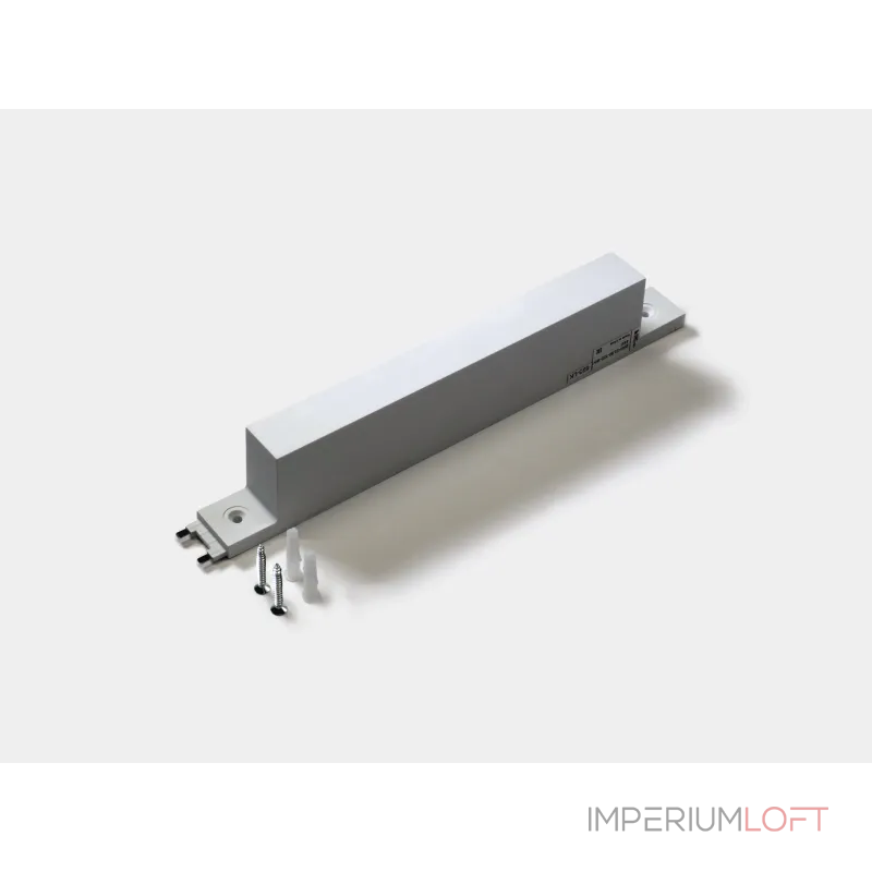Блок питания накладной на трек, системы SLIM белый DRV-SLIM-150-WH, 48В, 150W, DRV-SLIM-150-WH Блок питания накладной на трек, системы SLIM белый DRV-SLIM-150-WH, 48В, 150W, DRV-SLIM-150-WH