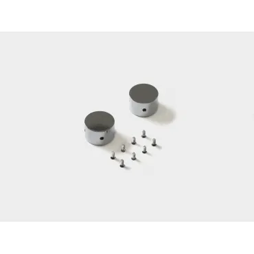 Комплект металлических заглушек для ленты D22 2шт END-360-D22 Комплект металлических заглушек для ленты D22 2шт END-360-D22