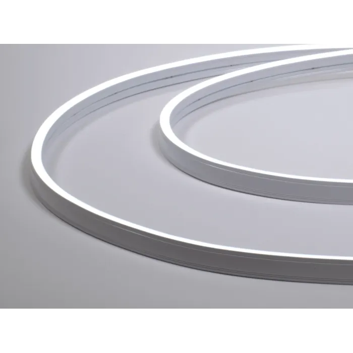 Лента светодиодная неоновая, 144 LED/м, 9,6 Вт/м, 24В , IP67, Цвет: Холодный белый, NE-CC2120-24-9.6-W от ImperiumLoft
