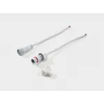 Силиконовая заглушка с нижним выводом провода для ленты NE560, END-1018-B