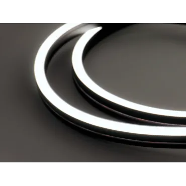 Неоновая лента постоянного тока Чёрная SMD2835 120led/m 15Втм 24В 4000K (20м)