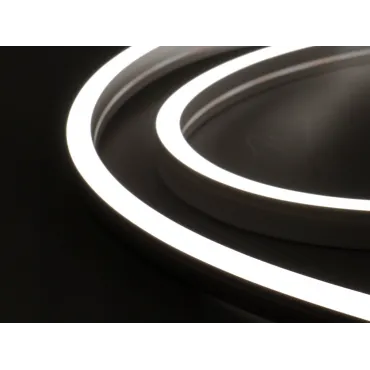 Неоновая лента постоянного тока белая SMD2835 120led/m 15Втм 24В 3000K (20м)