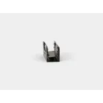 Алюминиевый крепеж для ленты NE-CC2110, 20мм, черный, MNT-1220-20MM-BL