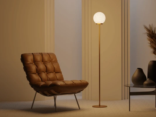 Светильник напольный серии Galaktika GL-F180BR-8-WW