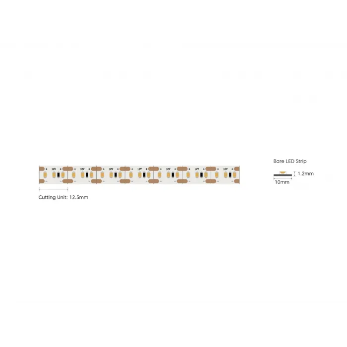Светодиодная лента 9,6 Вт/м SMD2835 Закрытая (IP66) Нейтральный, 24В, 3М, SWG2120-24-9.6-NW-66-M от ImperiumLoft