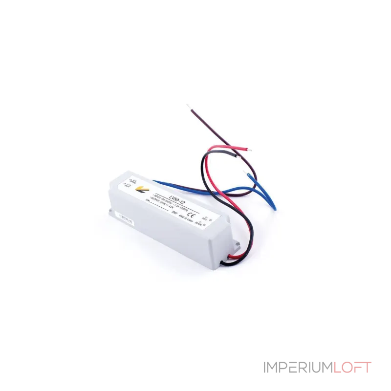 Блок питания для светодиодных лент IP 67 Пластик 50 W 12V LV-50-12