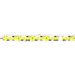 Лента светодиодная 240 LED/м 31 Вт/м 24В IP20 SWG SMD2835
