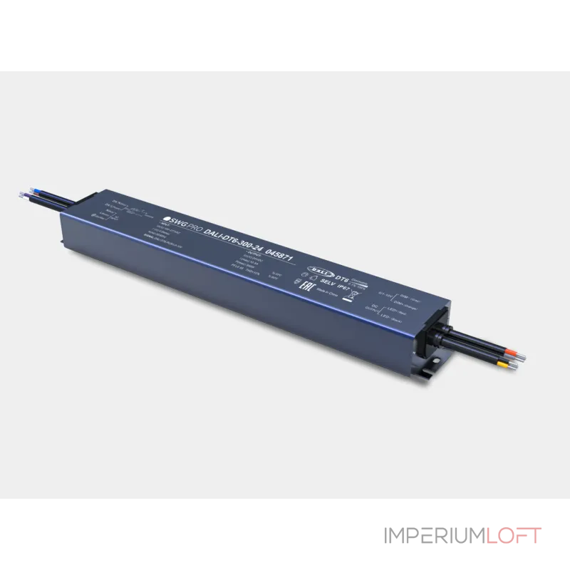 Диммируемый блок питания для светодиодных лент DALI SWG PRO DALI-DT6-300-24