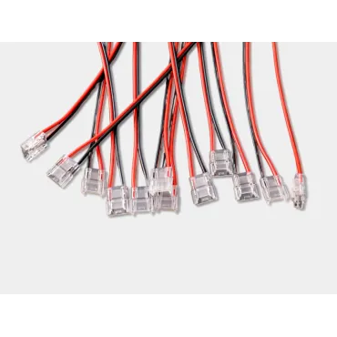 Пластиковый коннектор двусторонний для светодиодной ленты SWG Standard CN-10MM-2P-BWB-SC