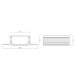 Профиль 2,5м DesignLed BT.4537-2.5