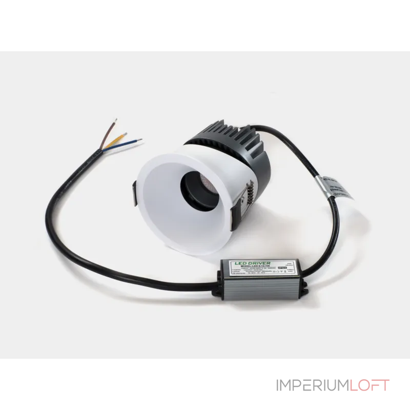 Светильник встраиваемый SWG Standart RC-D84-12-WH-NW65