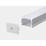 Профиль алюминиевый накладной с рассеивателем SWG Standard SF-3020