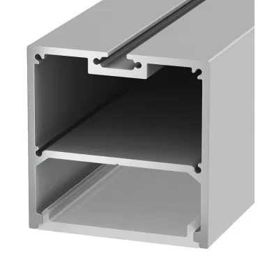 Алюминиевый профиль Design LED LS 5050 500 мм черный