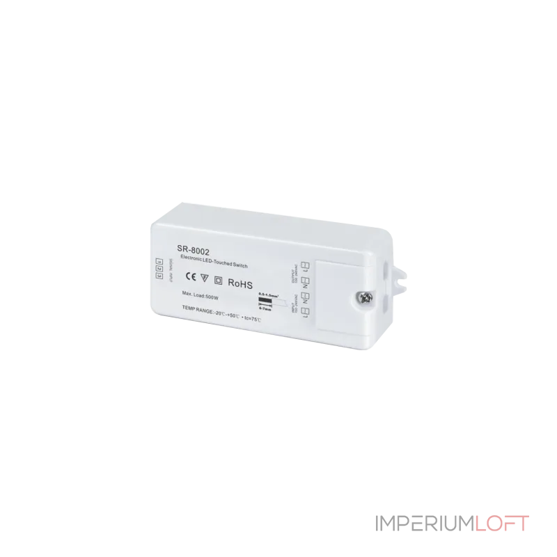 Сенсорный выключатель SWG Standard 220B "led-ball" датчик SR-8002